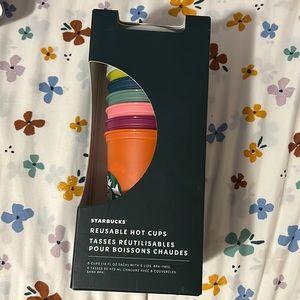 NEW reusable Starbucks hot cups